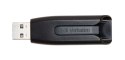 Pendrive (Pamięć USB) VERBATIM (64 GB /USB 3.0 /Czarno-szary )
