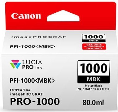 Wkład CANON PFI-1000 Matte Black 0545C001 Wkład CANON PFI-1000 Matte Black 0545C001