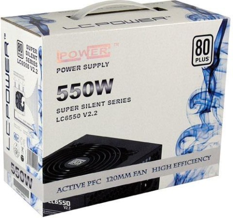 Zasilacz PC LC-POWER 550W LC6550 V2.2 Zasilacz PC LC-POWER 550W LC6550 V2.2