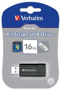 Pendrive (Pamięć USB) VERBATIM (16 GB /USB 2.0 /Czarny ) Pendrive (Pamięć USB) VERBATIM (16 GB /USB 2.0 /Czarny )