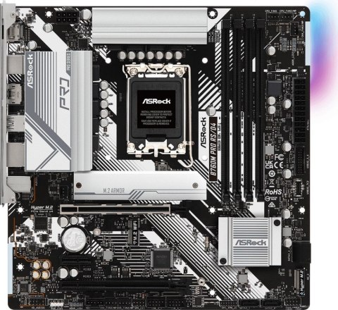 Płyta główna ASROCK Płyta główna ASRock B760M PRO RS/D4 LGA1700 MICRO ATX Płyta główna ASROCK Płyta główna ASRock B760M PRO RS/D4 LGA1700 MICRO ATX