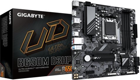 Płyta główna GIGABYTE B650M D3HP AM5 MICRO ATX Płyta główna GIGABYTE B650M D3HP AM5 MICRO ATX