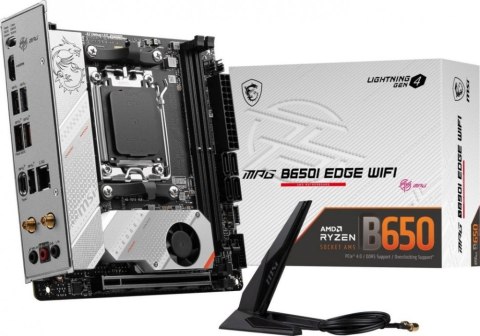Płyta główna MSI MPG B650I EDGE WIFI AM5 MiniITX Płyta główna MSI MPG B650I EDGE WIFI AM5 MiniITX