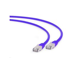 GEMBIRD Cat.6a S/FTP 0.5 m Fioletowy 0.5 Patchcord