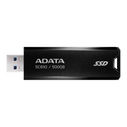 Dysk zewnętrzny SSD ADATA SC610 500GB USB 3.2 (550/500 MB/s) Black