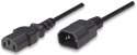 Kabel zasilający MANHATTAN C13 - C14 1.8m. 301152