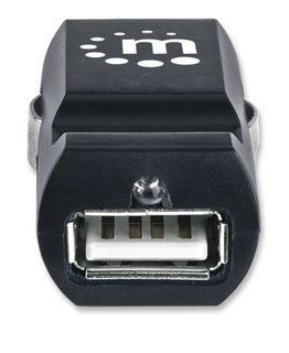 Ładowarka MANHATTAN 1x USB Czarny 101714