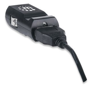 Ładowarka MANHATTAN 1x USB Czarny 101714