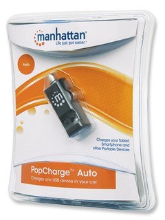 Ładowarka MANHATTAN 1x USB Czarny 101714