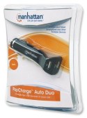 Ładowarka MANHATTAN 2x USB Czarny 101721