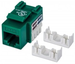 Moduł Keystone Cat6 UTP RJ45 zaciskany zielony