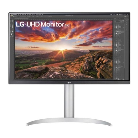 Monitor LG 27" 27UP850K-W IPS 4K UHD 60Hz 2xHDMI DP HUB głośniki Monitor LG 27" 27UP850K-W IPS 4K UHD 60Hz 2xHDMI DP HUB głośniki