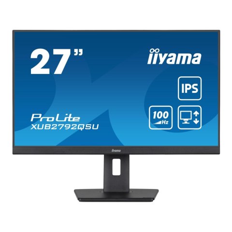 Monitor iiyama 27" ProLite XUB2792QSU-B6 IPS 100Hz HDMI DP 4xUSB-A USB-B głośniki Monitor iiyama 27" ProLite XUB2792QSU-B6 IPS 100Hz HDMI DP 4xUSB-A USB-B głośniki