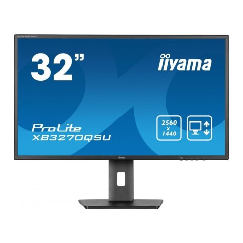 Monitor iiyama 31,5" ProLite XB3270QSU-B1 IPS 2xHDMI DP głośniki Monitor iiyama 31,5" ProLite XB3270QSU-B1 IPS 2xHDMI DP głośniki