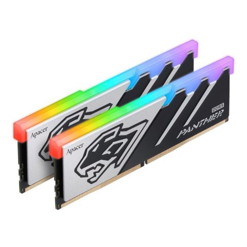 Pamięć DDR5 Apacer OC Panther RGB 32GB (2x16GB) 6000MHz CL40 1,35V HS Pamięć DDR5 Apacer OC Panther RGB 32GB (2x16GB) 6000MHz CL40 1,35V HS