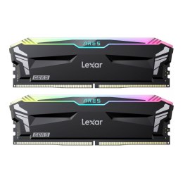 Pamięć DDR5 Lexar Ares RGB 32GB (2x16GB) 6000MHz CL30 XMP 3.0 AMD EXPO 1,35V Black