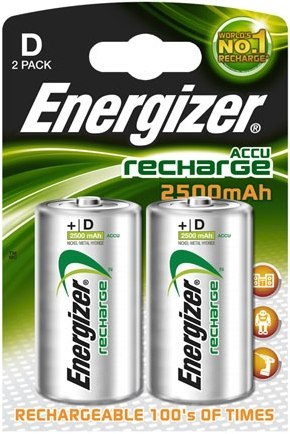 Baterie ENERGIZER Niklowo-metalowo-wodorkowa HR20 2500mAh 2 szt. 633002/626149 Baterie ENERGIZER Niklowo-metalowo-wodorkowa HR20 2500mAh 2 szt. 633002/626149