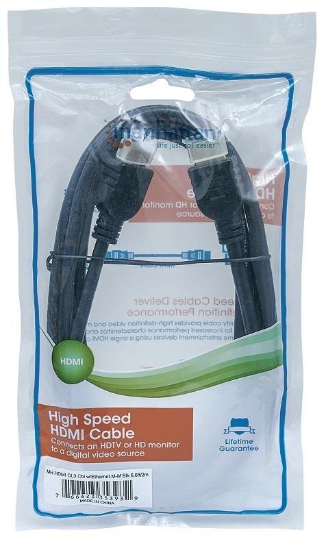 MANHATTAN HDMI - HDMI 2m /s1x HDMI (wtyk) 1x HDMI (wtyk)