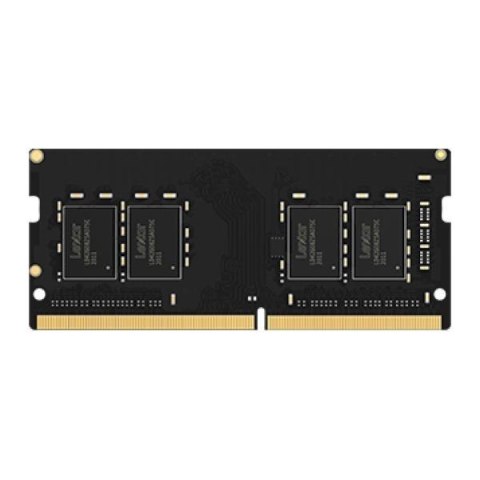 Pamięć SODIMM DDR4 Lexar 16GB (1x16GB) 3200MHz CL22 1,2V Black Pamięć SODIMM DDR4 Lexar 16GB (1x16GB) 3200MHz CL22 1,2V Black