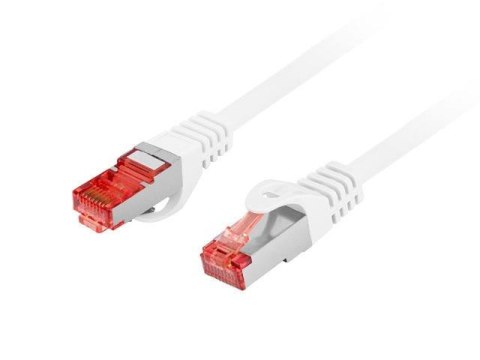Patchcord Lanberg S/FTP kat.6 0,25m LSZH CU fluke passed biały Patchcord Lanberg S/FTP kat.6 0,25m LSZH CU fluke passed biały