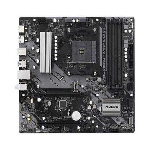 Płyta ASRock B550M Phantom Gaming 4 /AMD B550/DDR4/SATA3/M.2/USB3.0/PCIe4.0/AM4/mATX Płyta ASRock B550M Phantom Gaming 4 /AMD B550/DDR4/SATA3/M.2/USB3.0/PCIe4.0/AM4/mATX