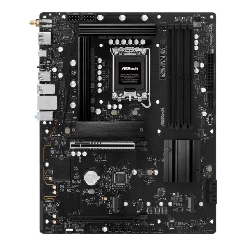 Płyta ASRock B860 Pro-A WiFi /B860/DDR5/SATA3/M.2/USB3.2/WiFi/BT/PCIe5.0/s.1851/ATX Płyta ASRock B860 Pro-A WiFi /B860/DDR5/SATA3/M.2/USB3.2/WiFi/BT/PCIe5.0/s.1851/ATX