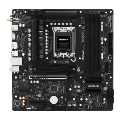 Płyta ASRock B860M Pro-A WiFi /B860/DDR5/SATA3/M.2/USB3.2/WiFi/BT/PCIe5.0/s.1851/M-ATX Płyta ASRock B860M Pro-A WiFi /B860/DDR5/SATA3/M.2/USB3.2/WiFi/BT/PCIe5.0/s.1851/M-ATX