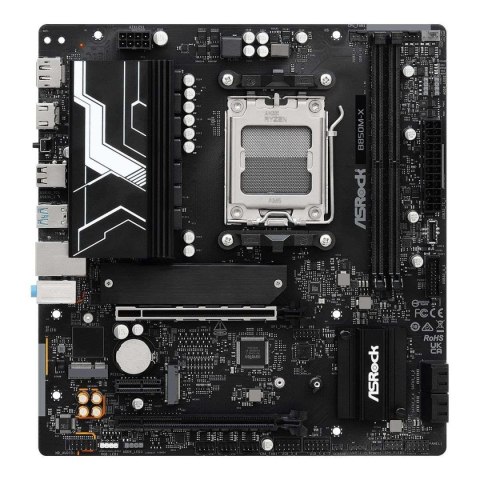 Płyta ASrock B850M-X /AMD B850/DDR5/SATA3/M.2/USB3.0/PCIe4.0/AM5/mATX Płyta ASrock B850M-X /AMD B850/DDR5/SATA3/M.2/USB3.0/PCIe4.0/AM5/mATX