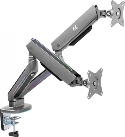 Uchwyt biurkowy NanoRS na 2 monitory RS166 (17 - 32")