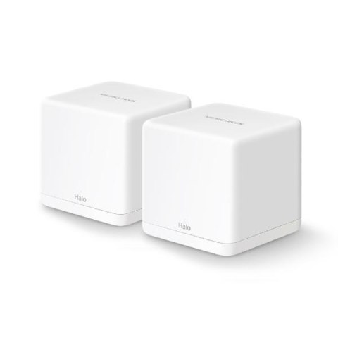 Zestaw systemu Mesh Mercusys Halo H30G AC1300 2xLAN/WAN (2-Pack) Zestaw systemu Mesh Mercusys Halo H30G AC1300 2xLAN/WAN (2-Pack)