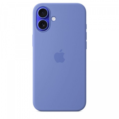 Etui silikonowe z MagSafe do iPhonea 16 Plus - błękitny hiacynt Etui silikonowe z MagSafe do iPhonea 16 Plus - błękitny hiacynt
