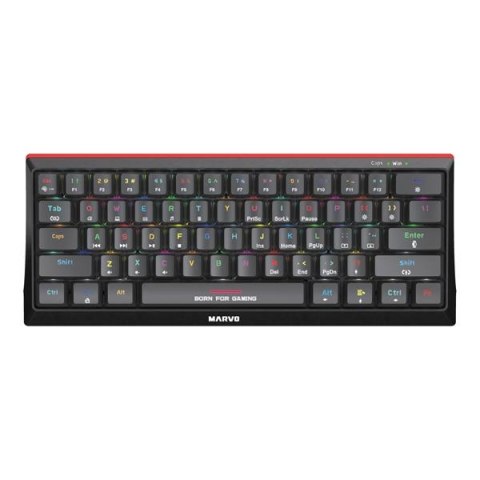 Klawiatura przewodowa Marvo Hecate 61B BK TKL 60% Mechaniczna Gaming RGB Klawiatura przewodowa Marvo Hecate 61B BK TKL 60% Mechaniczna Gaming RGB