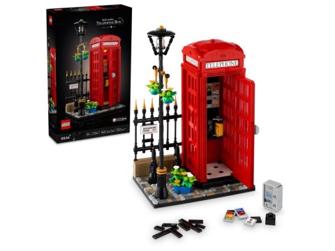LEGO Ideas Czerwona londyńska budka telefoniczna 21347