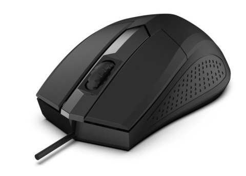 Mysz przewodowa Rebeltec FOCUS optyczna USB czarna Mysz przewodowa Rebeltec FOCUS optyczna USB czarna