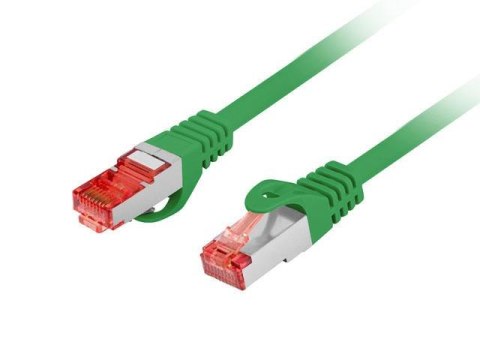 Patchcord Lanberg S/FTP kat.6 0,25m LSZH CU fluke passed zielony Patchcord Lanberg S/FTP kat.6 0,25m LSZH CU fluke passed zielony