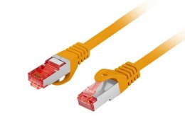 Patchcord Lanberg S/FTP kat.6 20m LSZH CU fluke passed pomarańczowy