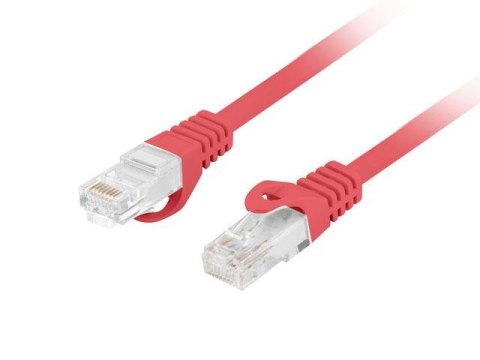 Patchcord Lanberg UTP kat.6 0,5m LSZH CU fluke passed czerwony Patchcord Lanberg UTP kat.6 0,5m LSZH CU fluke passed czerwony