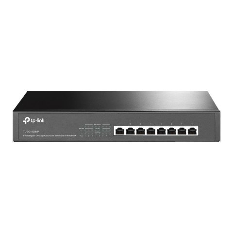 Switch niezarządzalny TP-Link TL-SG1008MP V5 8x100/1000 8xPoE+ Switch niezarządzalny TP-Link TL-SG1008MP V5 8x100/1000 8xPoE+