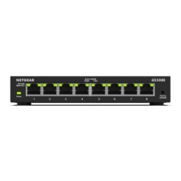 Switch zarządzalny Netgear GS308E-400EUS 8x1GbE PoE 62W
