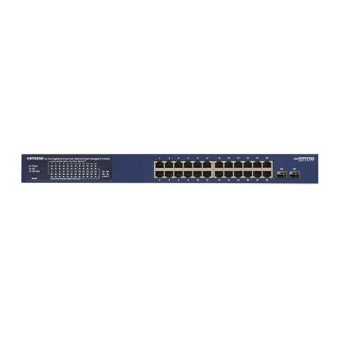Switch zarządzalny Netgear GS724TPP-300EUS 24x1GbE PoE 2xSFP 380W Switch zarządzalny Netgear GS724TPP-300EUS 24x1GbE PoE 2xSFP 380W