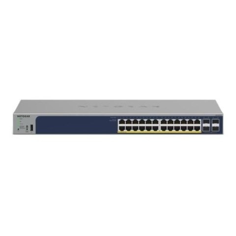 Switch zarządzalny Netgear GS728TPP-300EUS 24x1GbE PoE+ 4xSFP 380W Switch zarządzalny Netgear GS728TPP-300EUS 24x1GbE PoE+ 4xSFP 380W