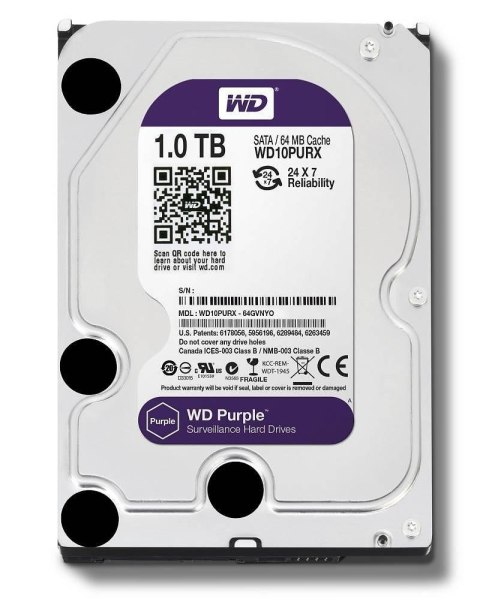 WD Purple 1 TB WD10PURZ (1TB /3.5" /5400RPM ) WD Purple 1 TB WD10PURZ (1TB /3.5" /5400RPM )