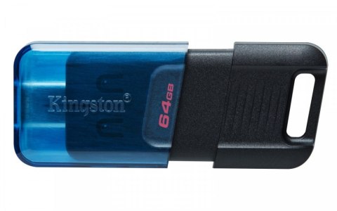 Pendrive KINGSTON DT80M/64GB (64 GB /Czarno-niebieski ) Pendrive KINGSTON DT80M/64GB (64 GB /Czarno-niebieski )