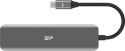 SILICON POWER SPU3C07DOCSU200G (Szary /USB Typ C )