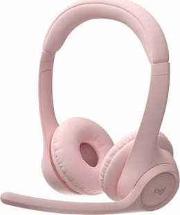 Słuchawki bezprzewodowe LOGITECH Zone 300 Różowy (Różowy)