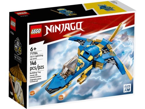 LEGO Ninjago Odrzutowiec ponaddźwiękowy Jay'a EVO 71784