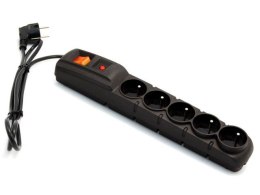 Listwa zasilająca ACAR X5 Czarny 5 m ALP-ACARX5-----005