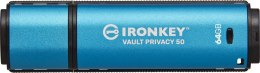 Pendrive KINGSTON IKVP50/64GB (64 GB /Niebieski )