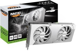 Karta graficzna INNO3D RTX 5060 Ti Twin X2 OC WHITE 8GB (N506T2-08D7X-193075W)