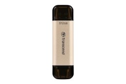 Pendrive TRANSCEND TS512GJF930C (512 GB /USB 3.0 /Złoto-czarny )